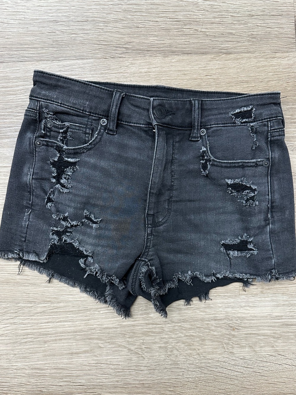 American Eagle Outfitters high rise Shortie next level stretch size 6